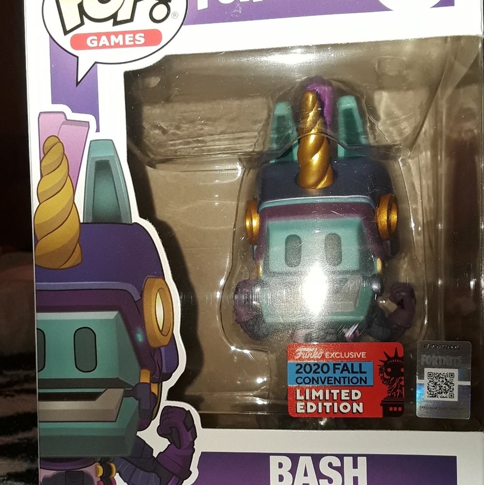 Funko Pop Limited Edition Fortnite Bash